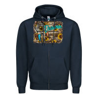 Navy dreamer Zipper Hoodie - RacoonDesign