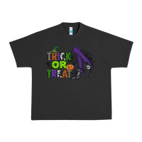 Pigment Black trick or treat Urban Heavy Tee - CowGirlArtShop