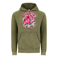 Vintage Olive cancer picked the wrong girl Vintage Hoodie - CowGirlArtShop
