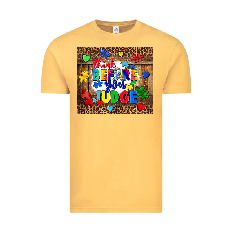 Think Before You Judge Vintage Tee by CowGirlArtShop | Teevron