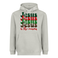 Moon Dust jesus is the reason Heavyweight Hoodie - BarkalooDesign