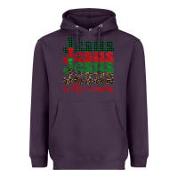 Plum jesus is the reason Heavyweight Hoodie - BarkalooDesign