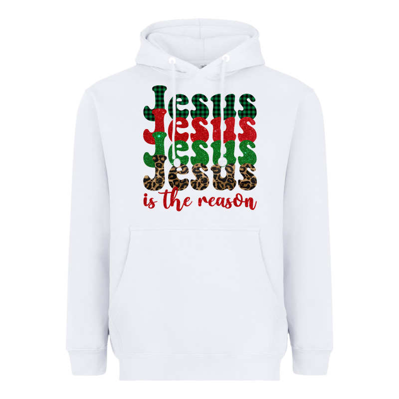 Jesus Is The Reason Heavyweight Hoodie by BarkalooDesign | Teevron