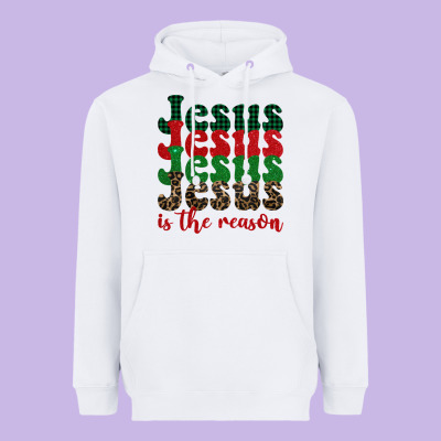 Jesus Is The Reason Heavyweight Hoodie Designed By Barkaloodesign