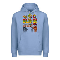 Colony Blue juneteenth black king Premium Hoodie - LillyAllenDesigns
