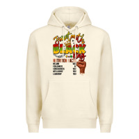 Sandshell juneteenth black king Premium Hoodie - LillyAllenDesigns