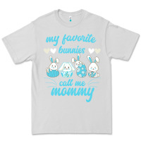 Dove Grey My Favorite Bunnies Call Me Mommy Premium Tee - Bettercallsaul