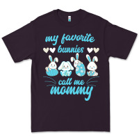 Plum My Favorite Bunnies Call Me Mommy Premium Tee - Bettercallsaul