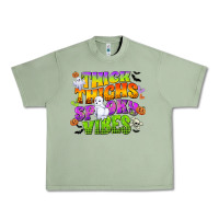 Oil Green thick thighs and spooky vibes Urban Heavy Tee - CowGirlArtShop