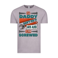 Vintage Zinc if daddy can't fix it we are all screwed Vintage Tee - Jasminsmagicworld