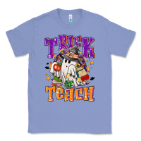 Colony Blue Trick or teach Halloween Classic Tee - NancyCooperArtShop
