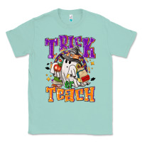 Seafoam Trick or teach Halloween Classic Tee - NancyCooperArtShop