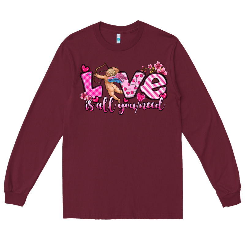 Love Is All You Need Long Sleeve Tee by OliviaCreatesArt | Teevron