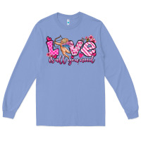 Colony Blue love is all you need Long Sleeve Tee - OliviaCreatesArt