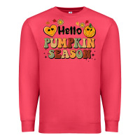 Cardinal hello pumpkin season Premium Sweatshirt - BarkalooDesign