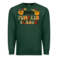 Sports Green hello pumpkin season Premium Sweatshirt - BarkalooDesign
