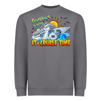 Storm Countdown Is Over It's Cruise Time Heavyweight Sweatshirt - CowhideDigitalArt