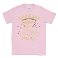 Bubblegum Pink Retro Vintage American Motorcycle Indian for Old Biker Classic Tee - trangStudio