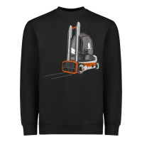 Black Forklift Heavyweight Sweatshirt - LillyAllenDesigns