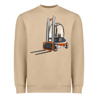 Mushroom Forklift Heavyweight Sweatshirt - LillyAllenDesigns
