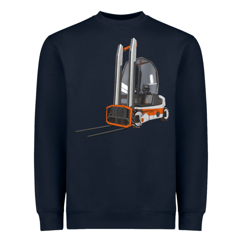 Forklift Heavyweight Sweatshirt by LillyAllenDesigns | Teevron
