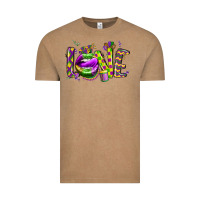 Vintage Coffee mardi gras love lips Vintage Tee - CowGirlArtShop