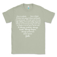 Matcha Love is patient Love is Kind 1 Corinthians 1348 Classic Tee - trangStudio