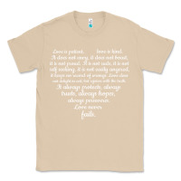 Mushroom Love is patient Love is Kind 1 Corinthians 1348 Classic Tee - trangStudio