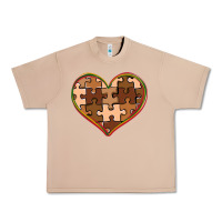 Burro melanin skin tone heart black history Urban Heavy Tee - CowGirlArtShop