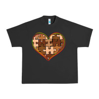 Pigment Black melanin skin tone heart black history Urban Heavy Tee - CowGirlArtShop