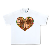 White melanin skin tone heart black history Urban Heavy Tee - CowGirlArtShop
