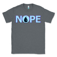 Charcoal Heather NOPE  Blue Magic  Island Mana Symbol Classic Tee - trangStudio