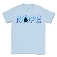 Dusty Blue NOPE  Blue Magic  Island Mana Symbol Classic Tee - trangStudio