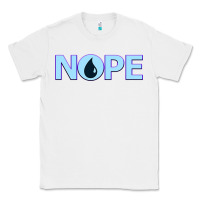White NOPE  Blue Magic  Island Mana Symbol Classic Tee - trangStudio