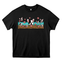 Black french bulldogs Heavy Core Tee - Jasminsmagicworld