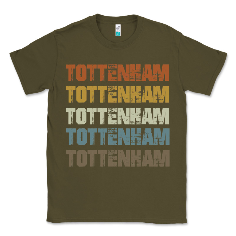 Retro Vintage Tottenham London Classic Tee by trangStudio | Teevron