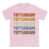 Bubblegum Pink Retro Vintage Tottenham London Classic Tee - trangStudio