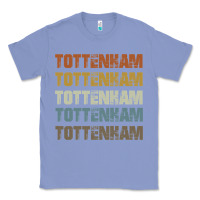 Colony Blue Retro Vintage Tottenham London Classic Tee - trangStudio