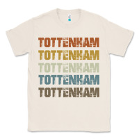 Natural Retro Vintage Tottenham London Classic Tee - trangStudio