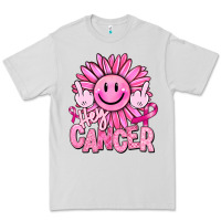Dove Grey hey cancer smiley face breast cancer Premium Tee - RanaPortraitStore