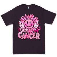 Plum hey cancer smiley face breast cancer Premium Tee - RanaPortraitStore
