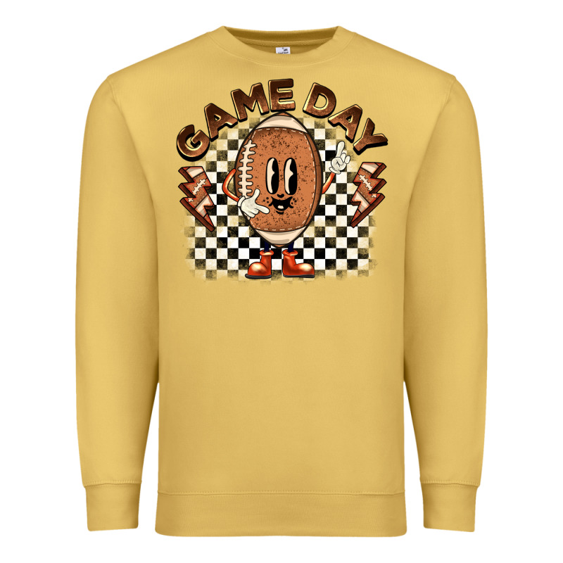 Game Day Football Premium Sweatshirt by BarkalooDesign | Teevron