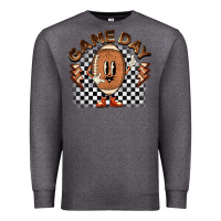 Charcoal Heather game day football Premium Sweatshirt - BarkalooDesign