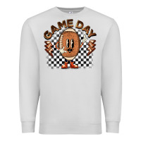 Dove Grey game day football Premium Sweatshirt - BarkalooDesign