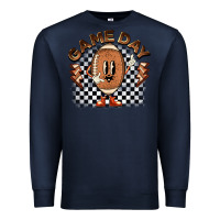 Navy game day football Premium Sweatshirt - BarkalooDesign