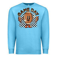 Ocean Blue game day football Premium Sweatshirt - BarkalooDesign