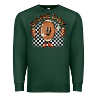 Sports Green game day football Premium Sweatshirt - BarkalooDesign