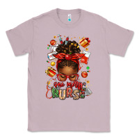 Lilac one merry nurse afro messy bun Classic Tee - texasbilliewilder