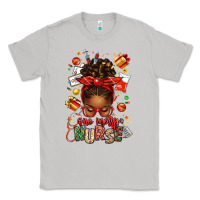 Moon Dust one merry nurse afro messy bun Classic Tee - texasbilliewilder