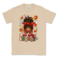 Mushroom one merry nurse afro messy bun Classic Tee - texasbilliewilder